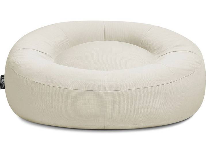 Gartenhocker BOBOCHIC ELOANE Stoff Beige
