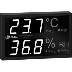 PCE Instruments PCE-EMD 5 Einbau-Messinstrument 0 bis 50 °C 0 bis 99.9 % rF, Messtechnik, Weiss