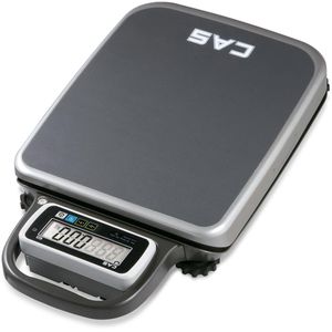 CAS Digitalwaage PB-60, mit Tragegriff, bis 60kg, Zweibereichswaage, Teilung 10g