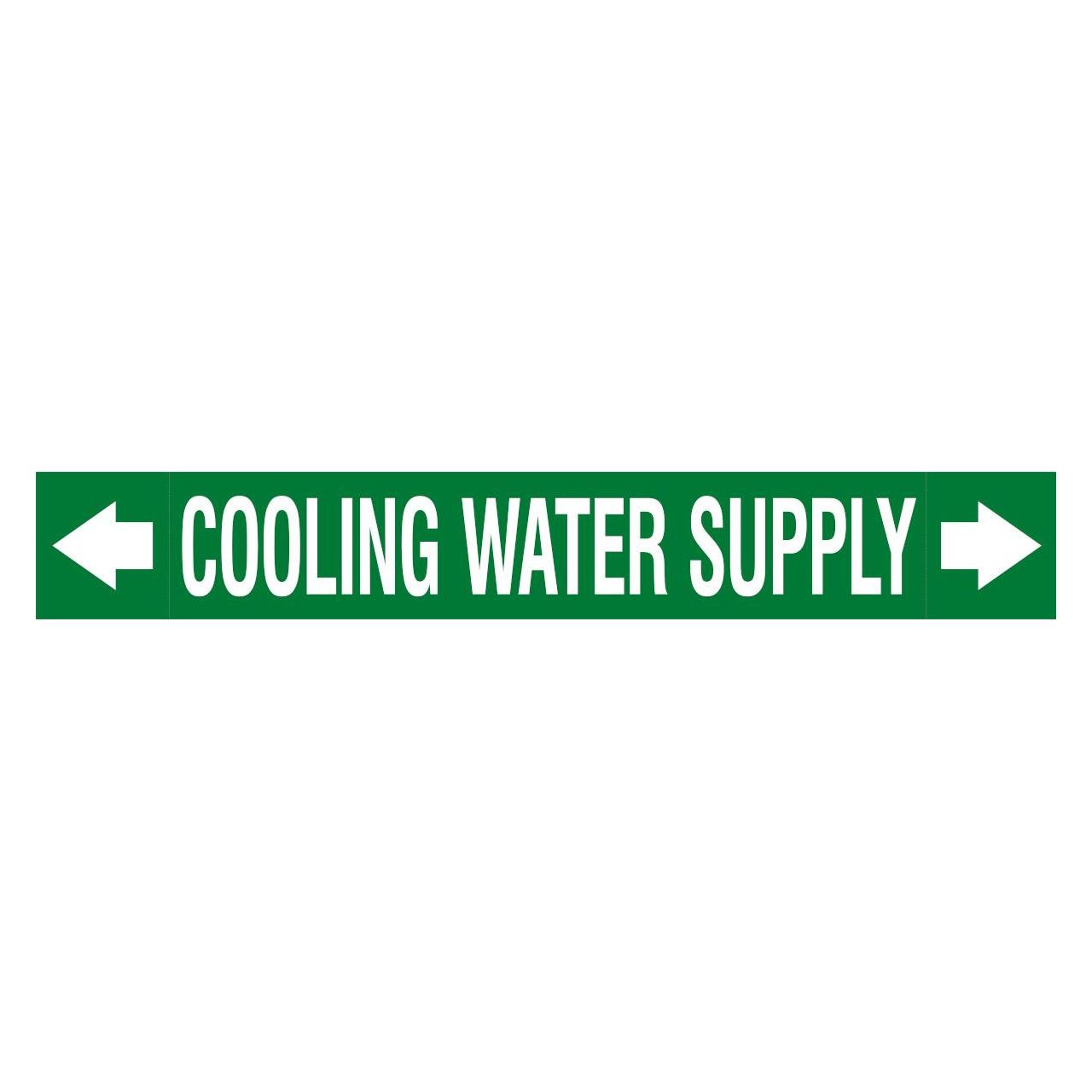 Brady ASME - Rohrmarkierer - Cooling Water Supply (313263)