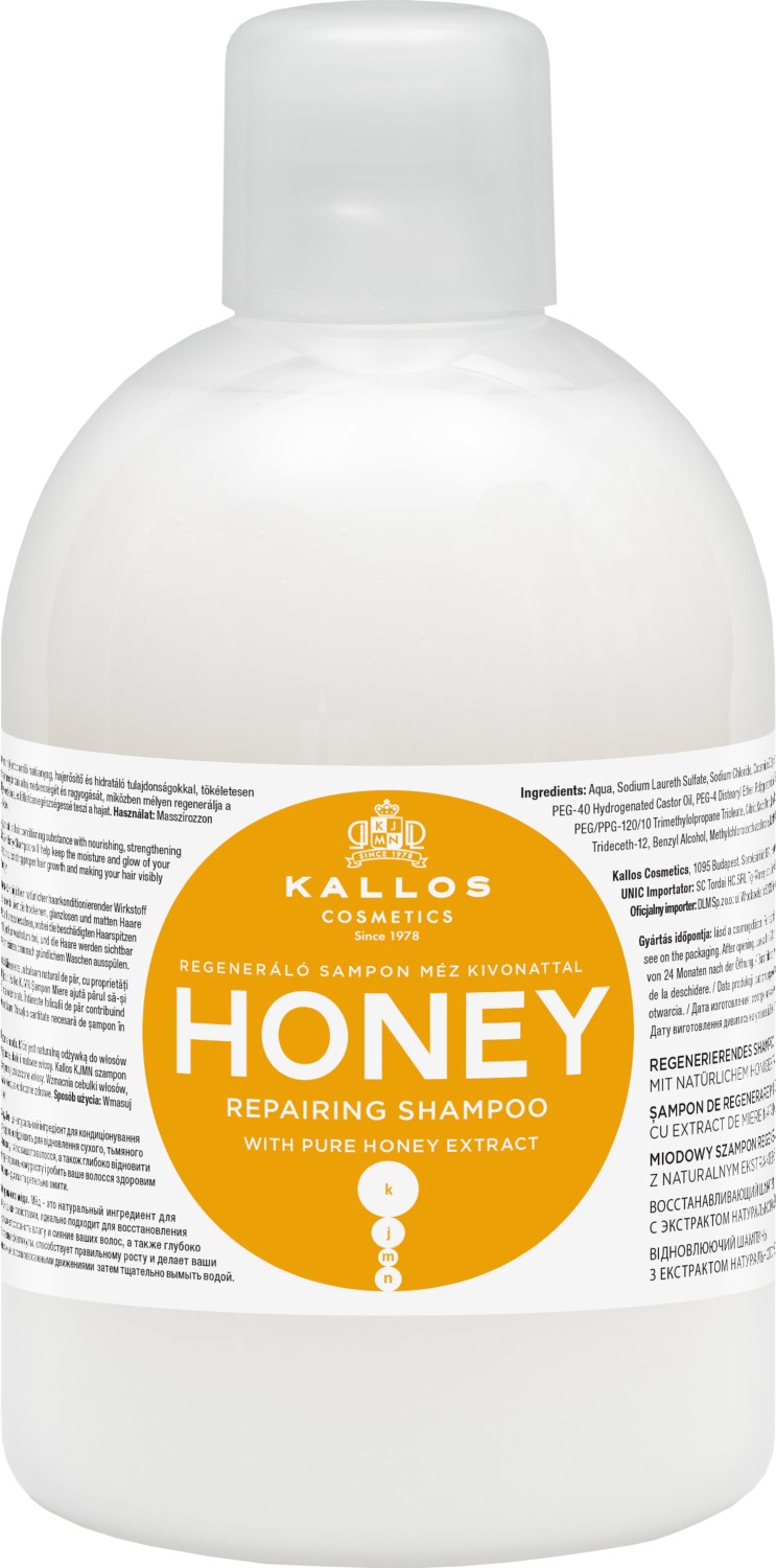 Kallos KJMN Honey Repairing Shampoo 1000 ml KA-KJMN1615
