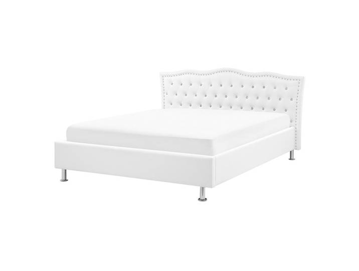 BETT 140/200cm Weiß Metz