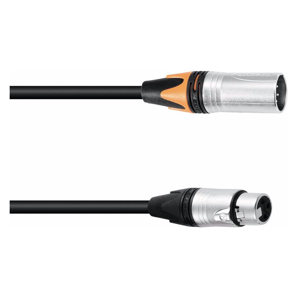 Psso Adapterkabel DMX XLR 5pol/3pol 0,3m sw (0.30 m, XLR Kabel) (30227836)
