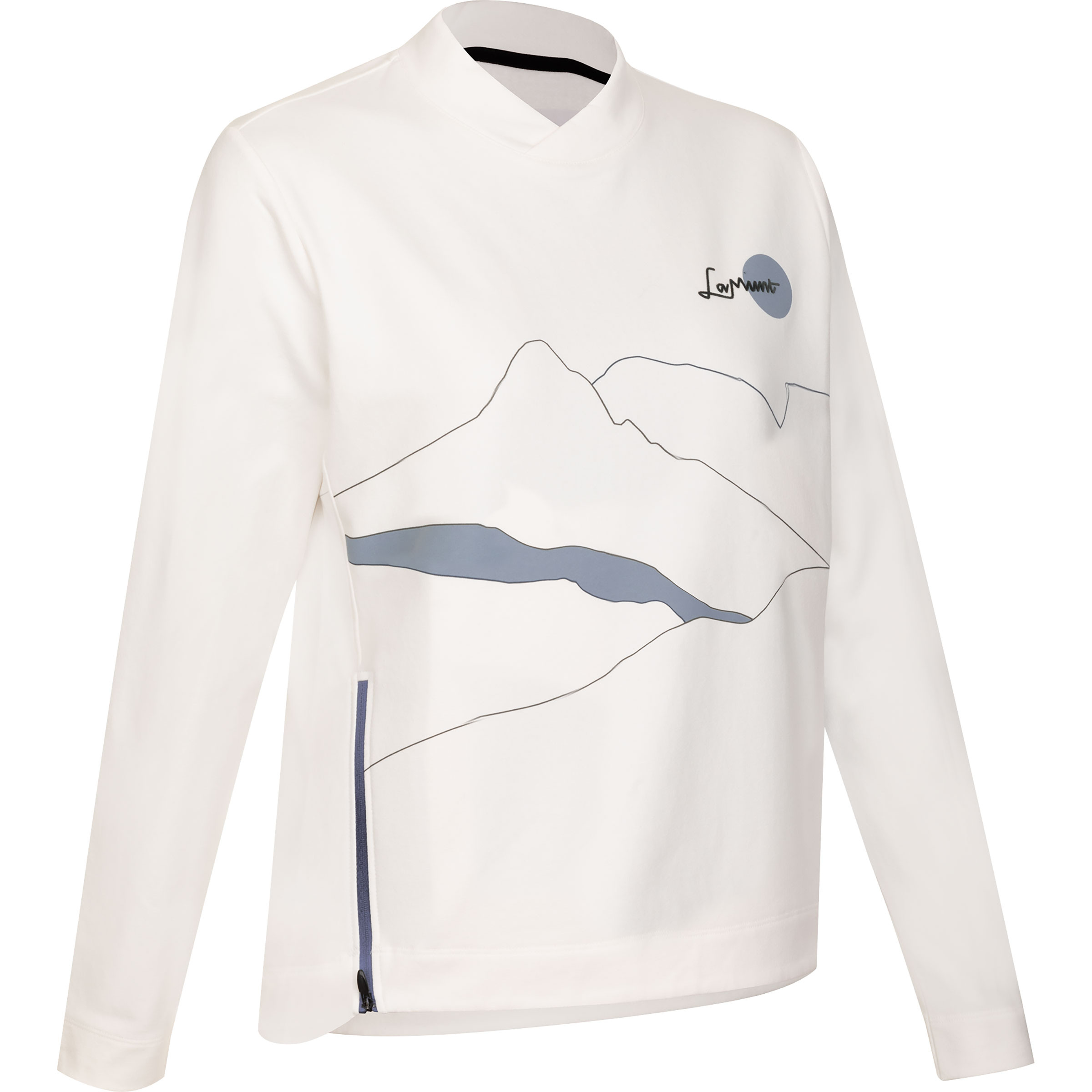 LaMunt Erika Arty Damen Pullover weiss Größe XL Trekking Elastisch