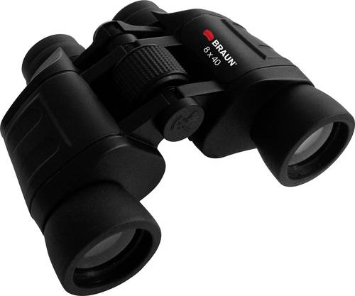 Braun Phototechnik Fernglas 20165 8 x 40mm Porro Schwarz 20165
