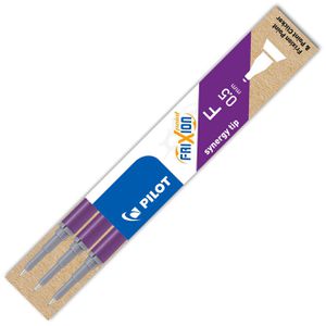 Pilot Tintenrollermine Frixion Point 0.5, Strichbreite 0.25 mm Schreibfarbe violett, 3 Stück