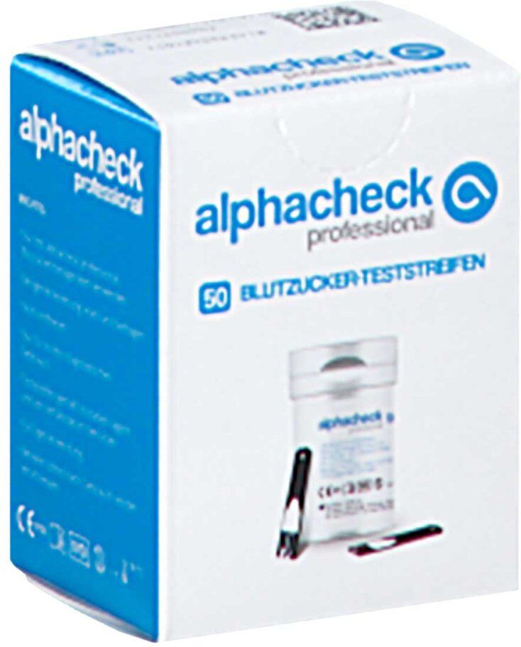 Alphacheck professional Blutzuckerteststreifen