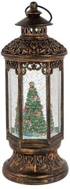 Ganz Usa, Llc Christmas Tree Swirl LED Lantern Bronze , Bronze