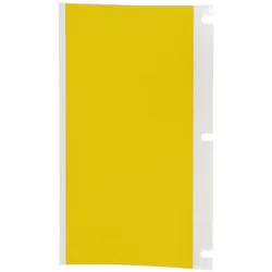 Brady, Etikettenrolle, M6-41-437-YL-CM, Polyvinylfluorid, Gelb, matt, 38.10 mm x 15.24 mm, selbstverlöschend, perma