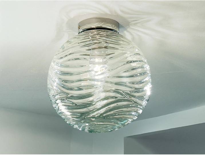 LUCE Design Nereide Deckenleuchte E27 Klares Glas