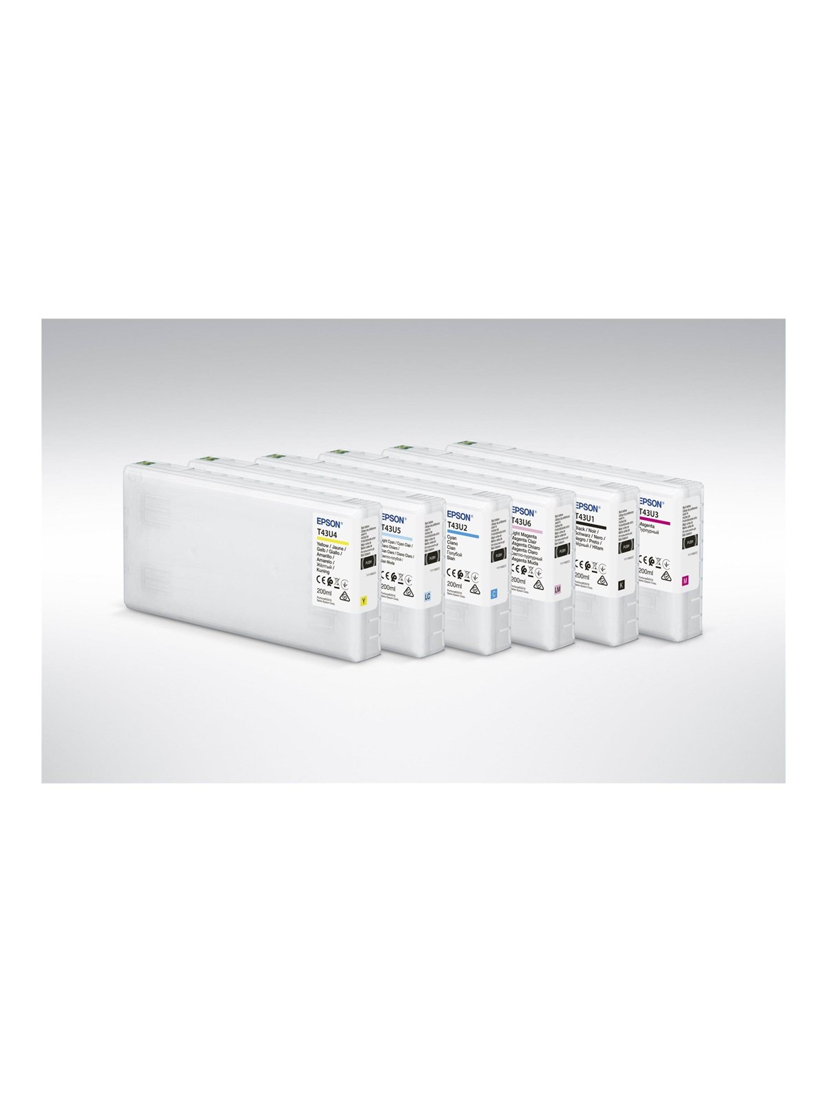 Epson T43U3 - magenta - original - ink cartridge