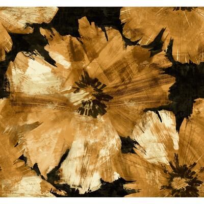 Seabrook Designs Curie Floral Unpasted Wallpaper