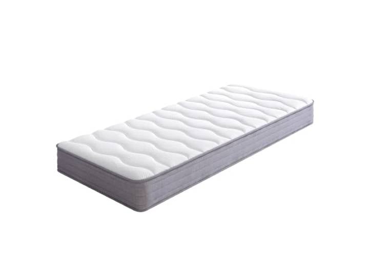 Merax Federkernmatratze 90x200 cm, H3, 20 cm, ergonomisch, gerollt – Weiß