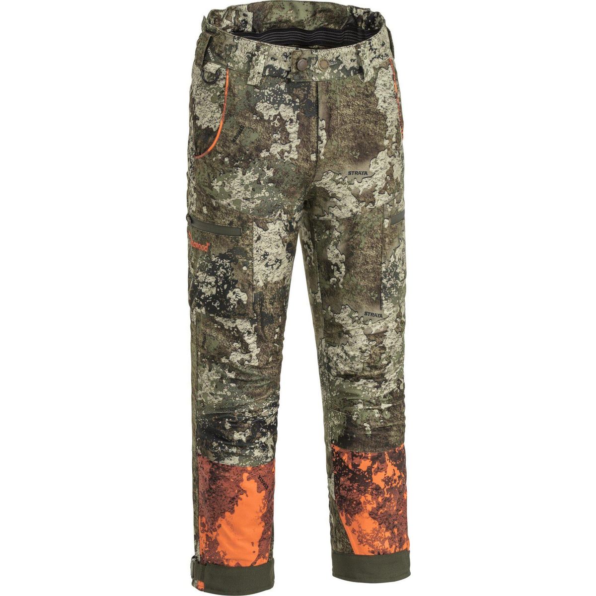 Pinewood Furudal Active Camou Kids Trouser strata/strata blaze (910) 164 1-66810910264