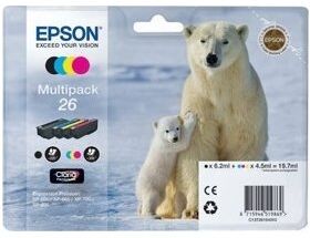 Epson T2616 Blækpatroner Multipak, Bymc, Blister