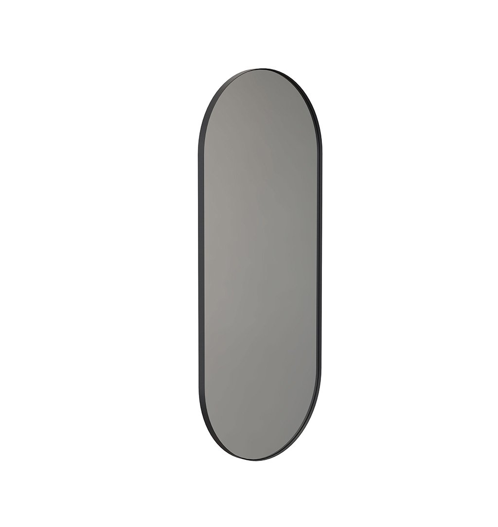 Frost Unu 4146 Spiegel oval (140 x 60cm) (schwarz) schwarz U4146-B