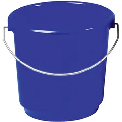 5x Lockweiler Haushaltseimer, Reinigungsutensil, Blau