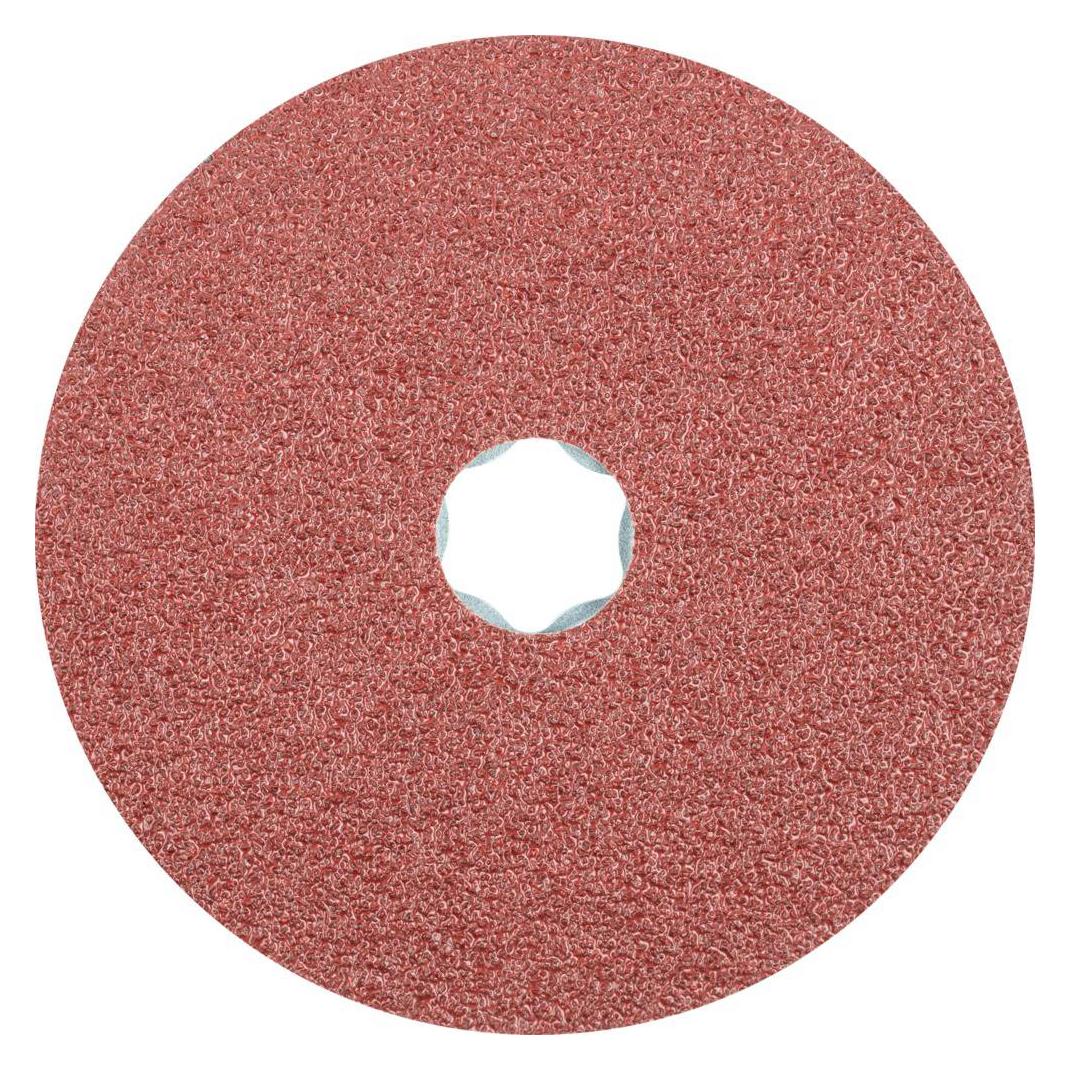Pferd Schleifteller COMLICK Korund Fiberscheibe Ø 115 mm A 36 für universelle Anwendungen Durchmesser (64190003)