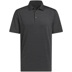 Adidas Golf Performance Two-Color Stripe Herren Poloshirt - Black/Carbon 2XL