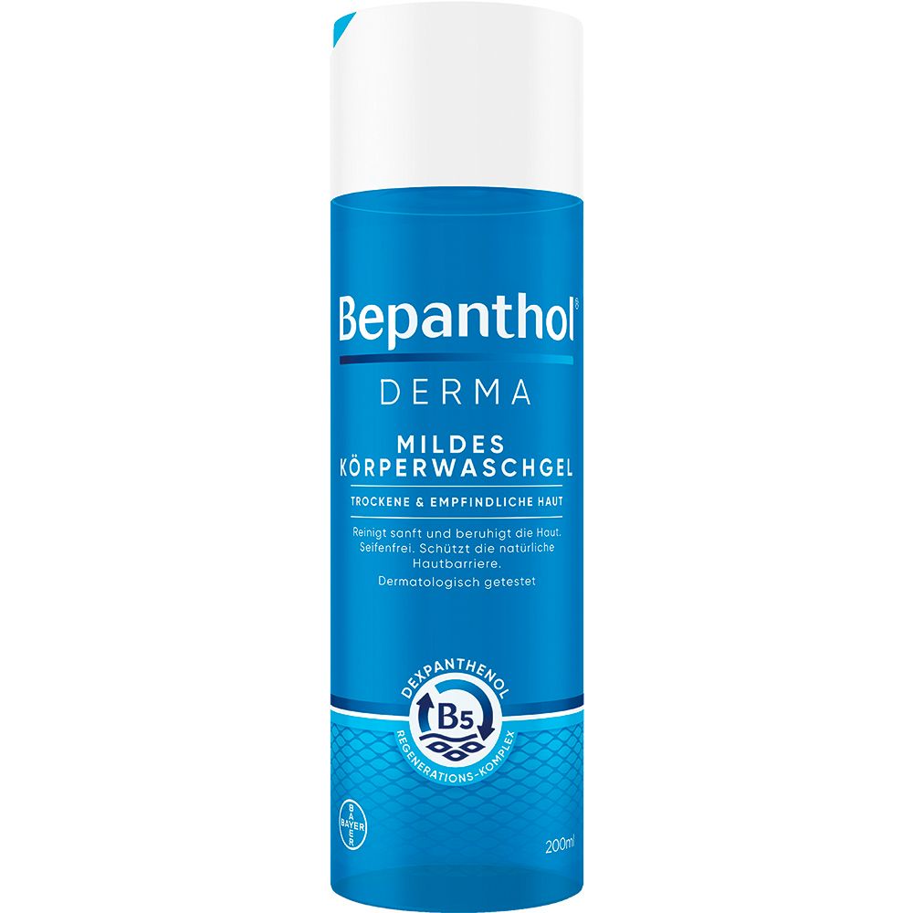 Bepanthol Derma mildes Körperwaschgel 200 ml Gel