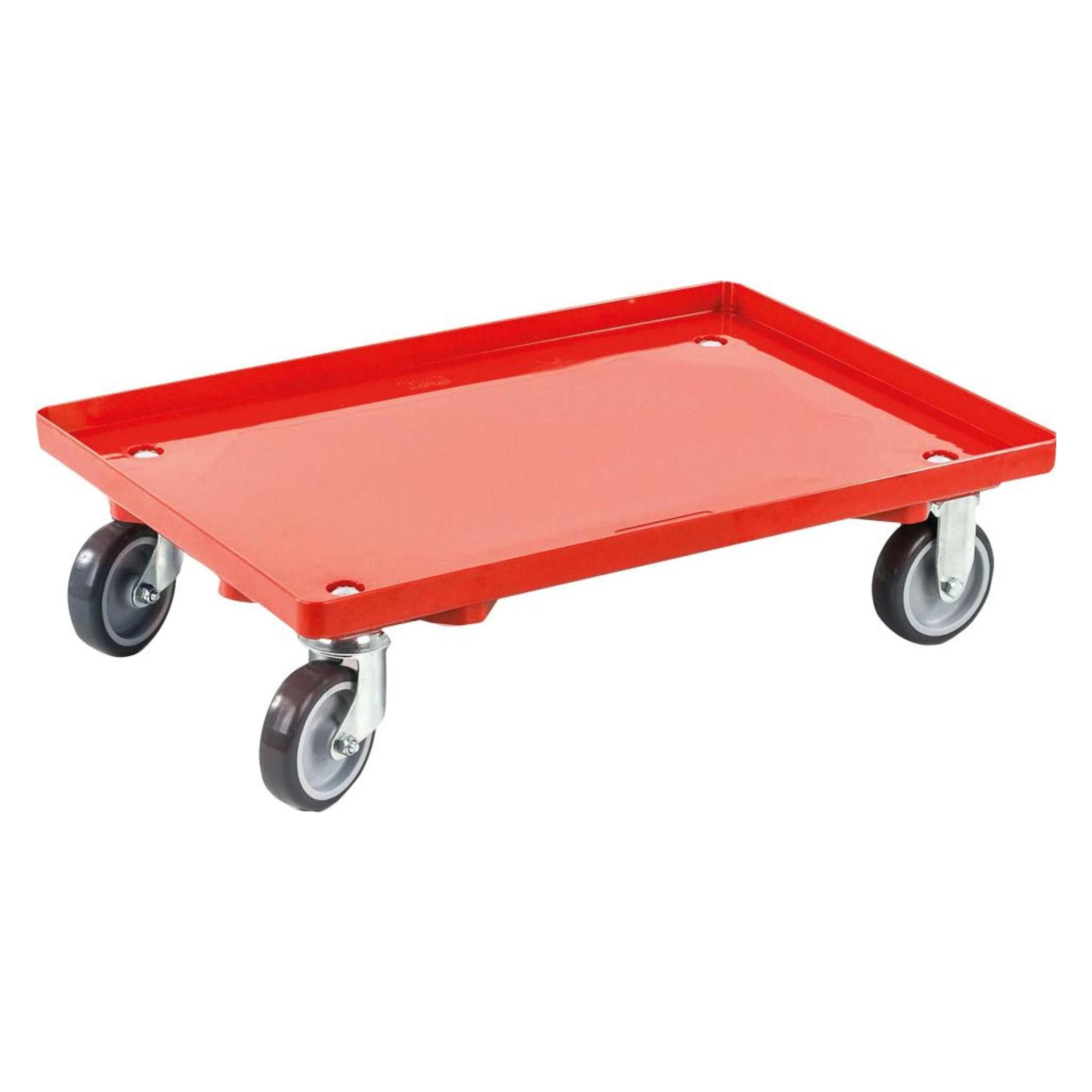 Transportroller rot 417 x 615 mm geschlossen (300 kg) (4260507757791)