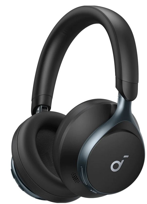 Soundcore Space One Ohraufliegender Bluetooth Kopfhörer kabelgebunden&kabellos (Schwarz) A3035G11
