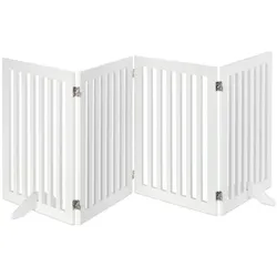 Relaxdays Absperrgitter 70 cm Weiß