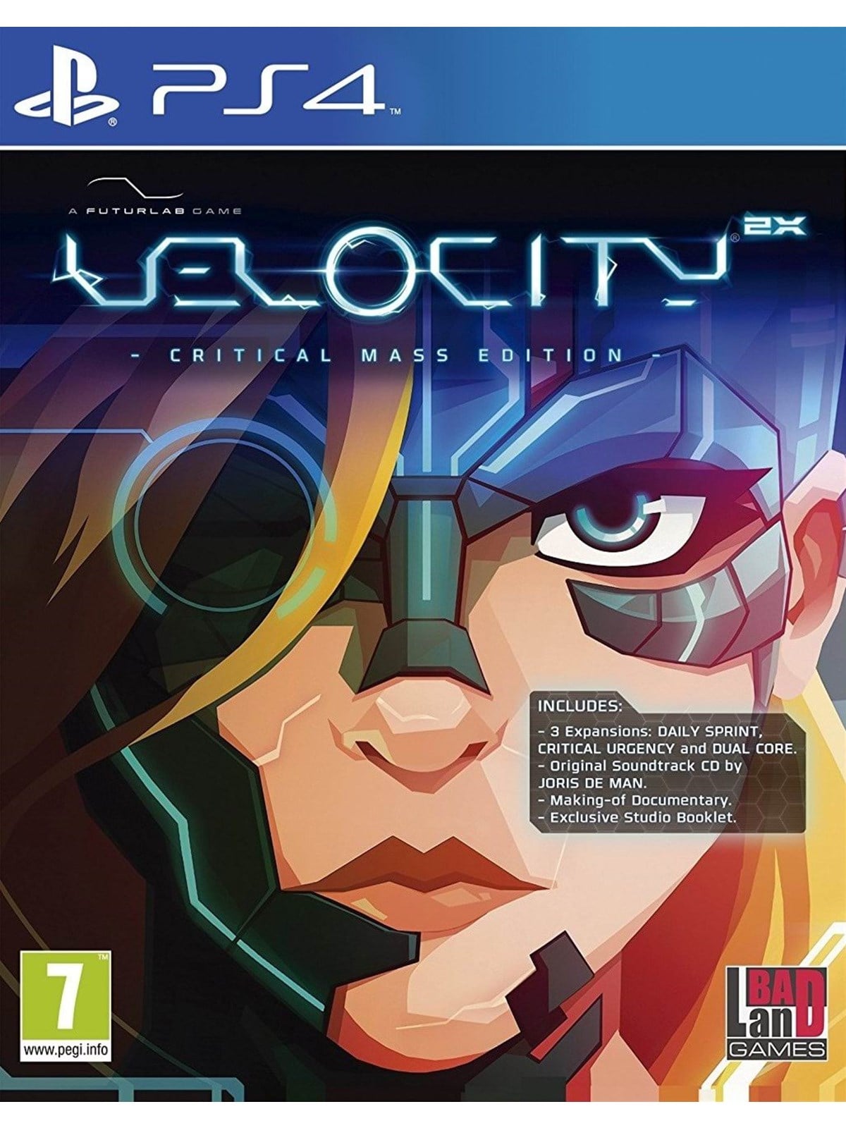 Velocity 2X - Critical Mass Edition - Sony PlayStation 4 - Platformer - PEGI 7