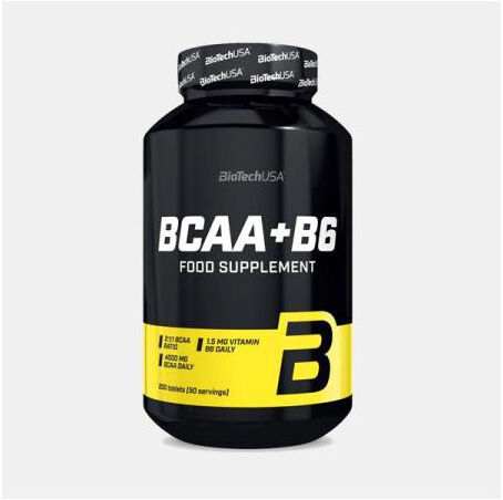 BIOTECH USA BCAA + B6 200 COMPRIMIDOS BIOTECH