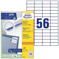 Avery Zweckform 5600er-Pack Universal Klebeetiketten »3668«