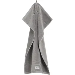 GANT Handtuch - Premium Towel, Frottee, Baumwolle, Logo, einfarbig Hellgrau / 50x70cm