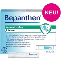 BEPANTHEN Augentropfen Intense EDO 20X0.4 ml