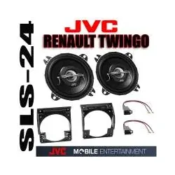 Renault Twingo bis 2000 2-Wege Koaxial Lautsprecher CS-J420X 210 Watt Einbaus...