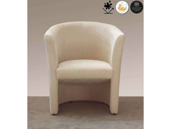 Home affaire Cocktailsessel Tabby (1-St), Antifleck-Beschichtung