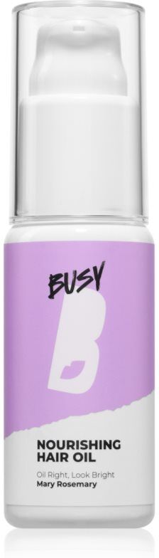 BusyB Nourishing Hair Oil Mary Rosemary huile nourrissante cheveux 50 ml