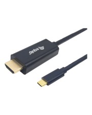 Equip Adapter USB-C -> HDMI 4K30Hz 2.00m sw Digital/Daten Digital/Display/Video 2 m (133412)