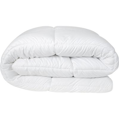 Microfaserbettdecke SCHIESSER "Feels like Down Bettdecke mit daunenähnlicher Mikrofaser-Füllung", weiß, B:155cm L:220cm, Bezug: 100% Polyester. Füllung: 100% Polyester, Bettdecken, Microfaserbettdecke, superleichte, silikonisierten Hohlfasern