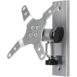SpeaKa Professional TFT/LCD-Wandhalterung neig- und schwenkbar (Wand, 30", 23 kg), Monitor Halterung, Silber, Grau