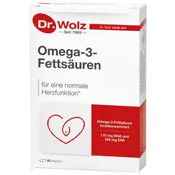 Omega-3 Fettsäuren 500 mg/60% Kapseln 60 St