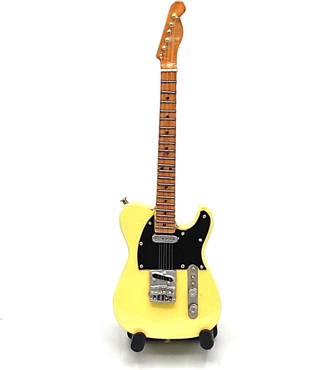 Fender Telecaster miniatuur replica baby gitaar Bruce Springsteen 15 cm