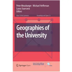 Geographies of the University, Fachbücher von Peter Meusburger, Michael Heffernan, Laura Suarsana