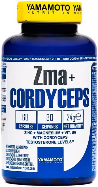 Yamamoto Nutrition ZMA + Cordyceps 60 Caps