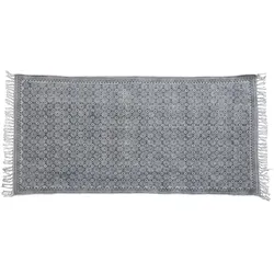 Chic Antique Teppich mit Fransen, L150/B75 cm, kreismotiv