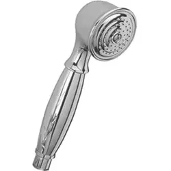 Herzbach Living Spa Retro Handbrause 11.042300.1.01 chrom, Messing, ohne Verstellung