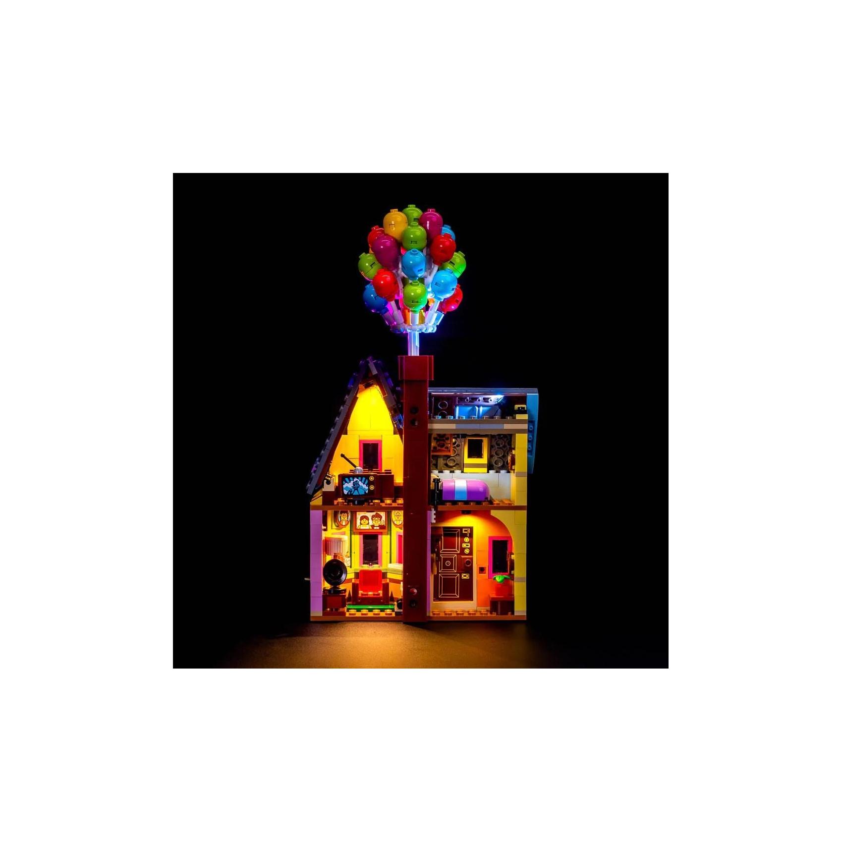 Light my bricks LMB 2.0 LED Licht Set für LEGO 43217 Carls Haus aus "Oben" (43217)