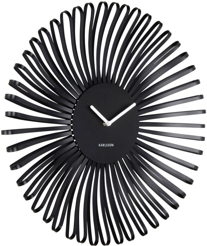Karlsson seinäkello Polo black KA6075BK