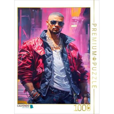 CALVENDO Puzzle Cybernetic Ninja | 1000 Teile Lege-Größe 64x48cm Foto-Puzzle für glückliche Stunden, Sonstige von , Calvendo Puzzle