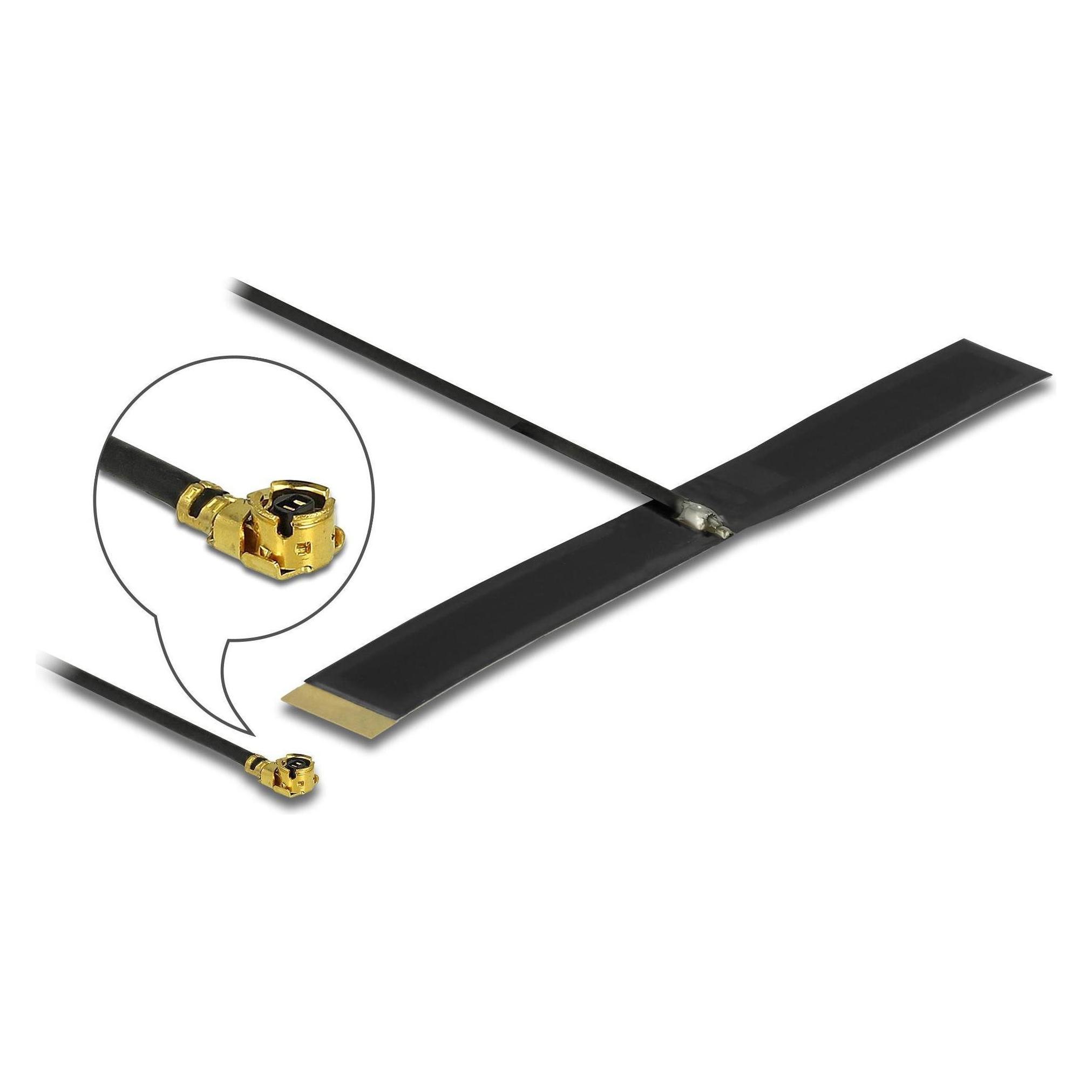 Delock LPWAN Antenna MHF I plug (GSM, Lora) (12614)