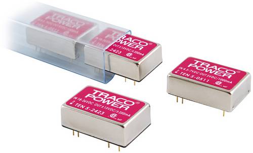 TracoPower TEN 5-0523 DC/DC-Wandler, Print 5 V/DC 15 V/DC, -15 V/DC 200mA 6W Anzahl Ausgänge: 2 x Inhalt 1St.
