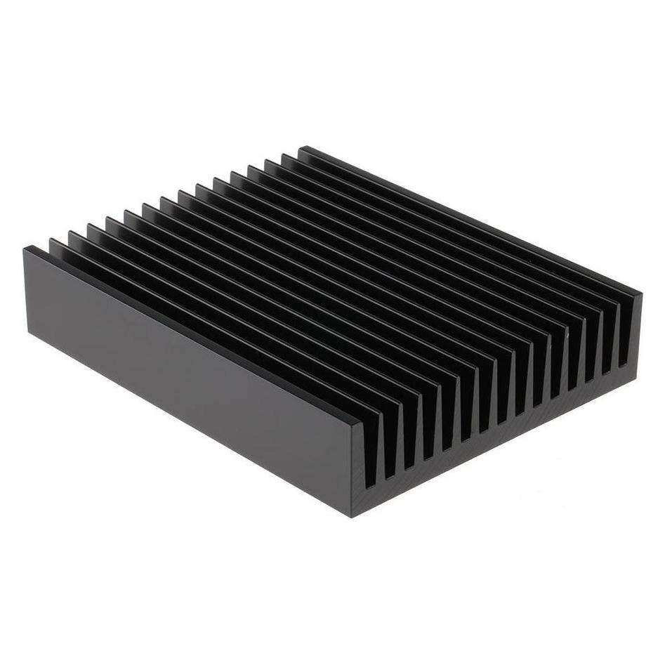 RS PRO Kühlkörper für Universelle rechteckige Alu 0.55K/W, 200mm x 160mm x 40mm (2342463)